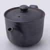 Hasami Ware Pot with Black Pattern Stainless Steel with Tea Made In Product 73461 Thousand-Step (Super Strainer), Capacity Approx. 275ml, Japan,