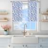 2pcs Crane Spreads Its Wings and Flies High Curtains   Shade and Privacy Protection   Suitable for Decorating Various Rooms