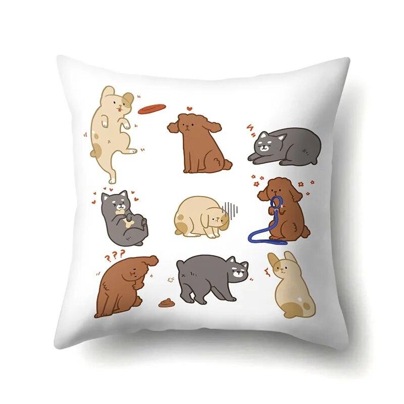 Animal Pattern Pillowcase, Home Sofa Cushion Cover, Living Room Bedroom  Cover