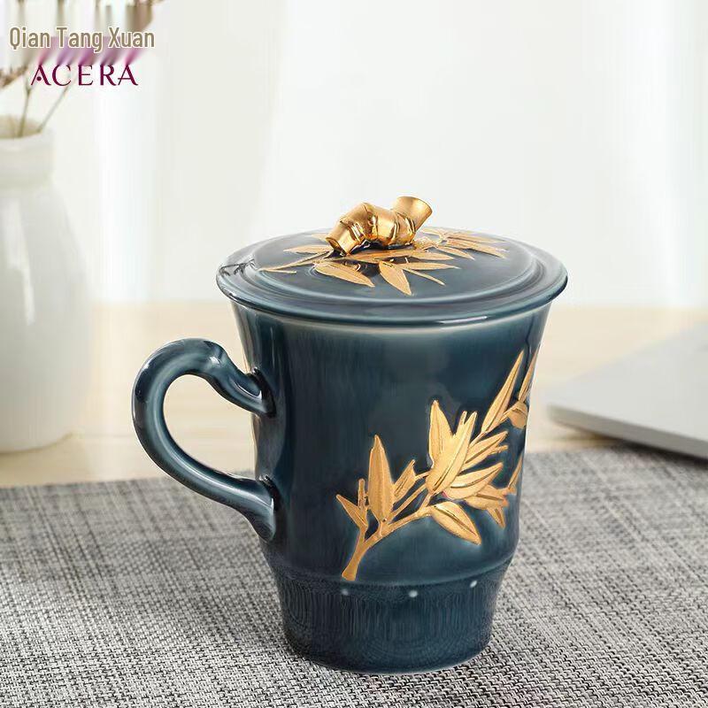 ACERA LIVEN Bamboo Section Ceramic Mug