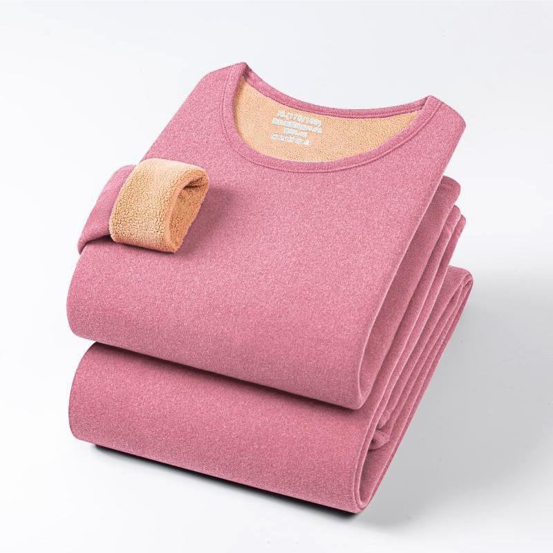 

Женский зимний термобелье из бархата с круглым вырезом XXL