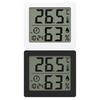 Convenient Digital Thermometer Hygrometer Clock ABS for Kids Room & Pet Owners