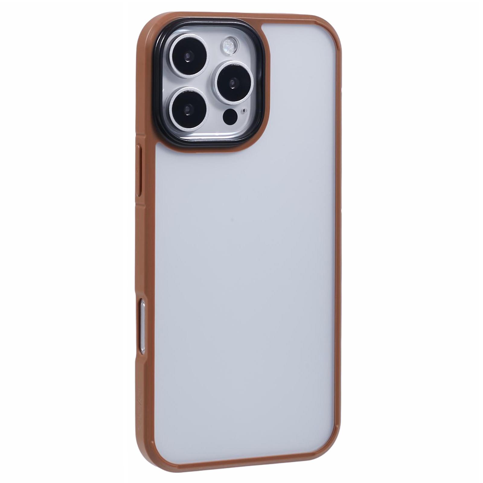 X-LEVEL For iPhone 16 Pro Max Case Anti-Scratch PC+TPU Matte Phone Cover D