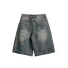 2000s Y2k Vintage Baggy Trousers Women Retro Wide Leg Jeans Pants Korean Streetwear Casual Oversize Washed Denim Shorts Summer