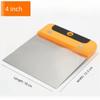 Stainless Steel Scraper 4/6 Inch Plaster Spatula Shovel Wallpaper Putty Scraper  "Home Improvement