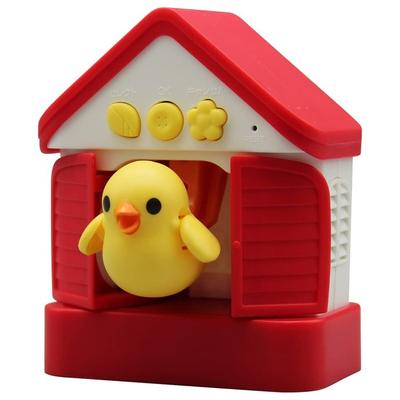 Takara Tomy Arts Talking Bird Clock Alarm, Snooze, 3-Minute Timer, Time Announcement