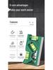 High-Precision Mini Magnetic Spirit Level Protractor Ruler