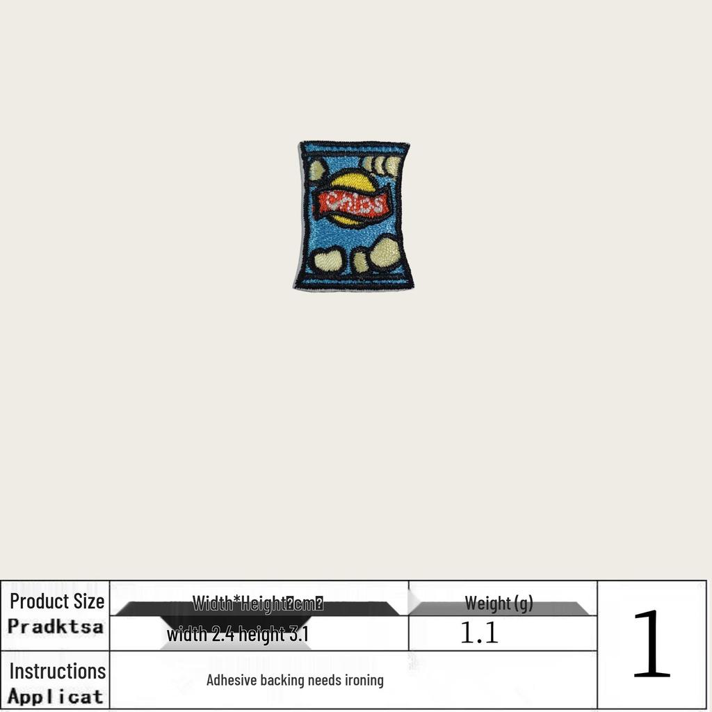 Na Yang Korean Style DIY Embroidery Patch Decorative Sticker for Clothing Accessories