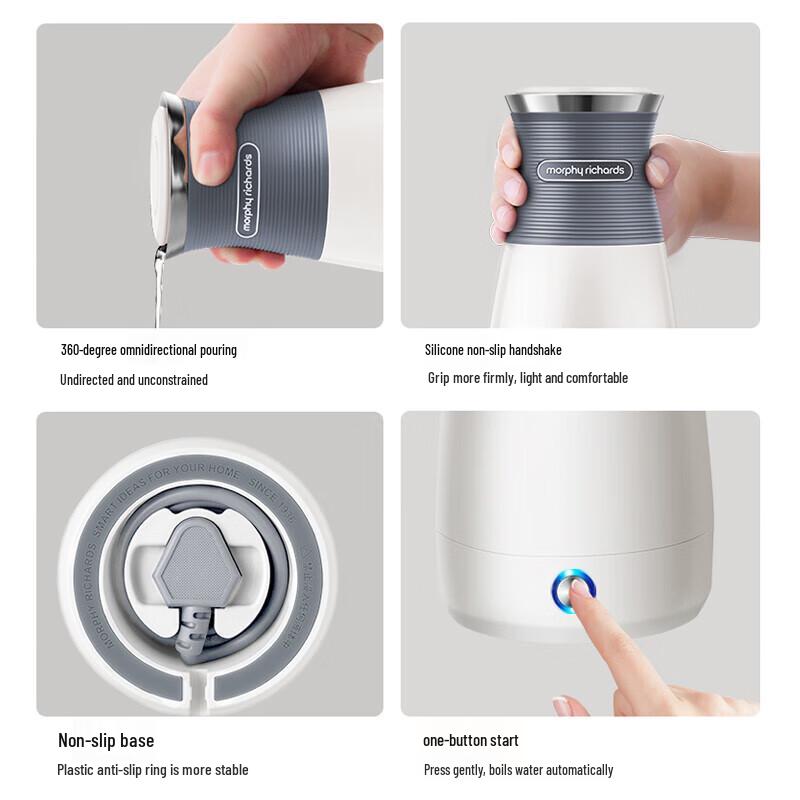 Morphy Richards MR6090 Portable Electric Kettle CN plug (adapter included)