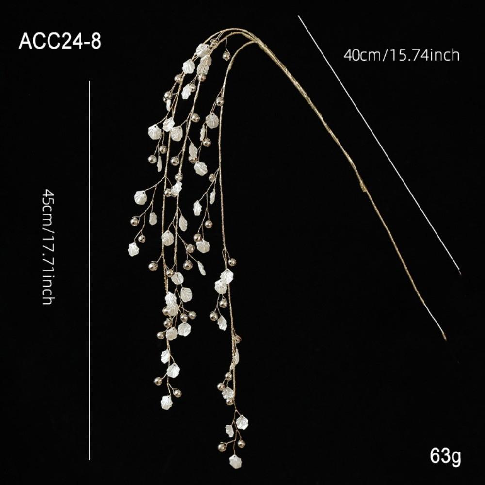 

Довгі гілки кришталевого дерева Кришталеві бруньки Ялинкова прикраса Різдвяна прикраса B