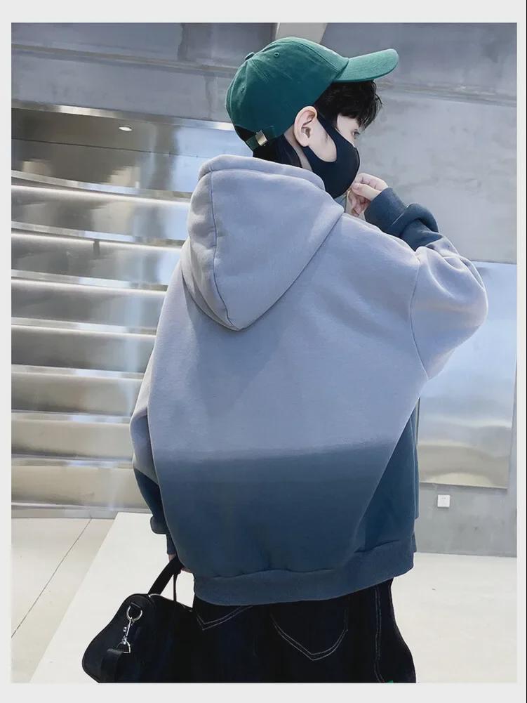 Boys' Hooded Sweatshirts – 2023 Street Fashion for Spring & Autumn