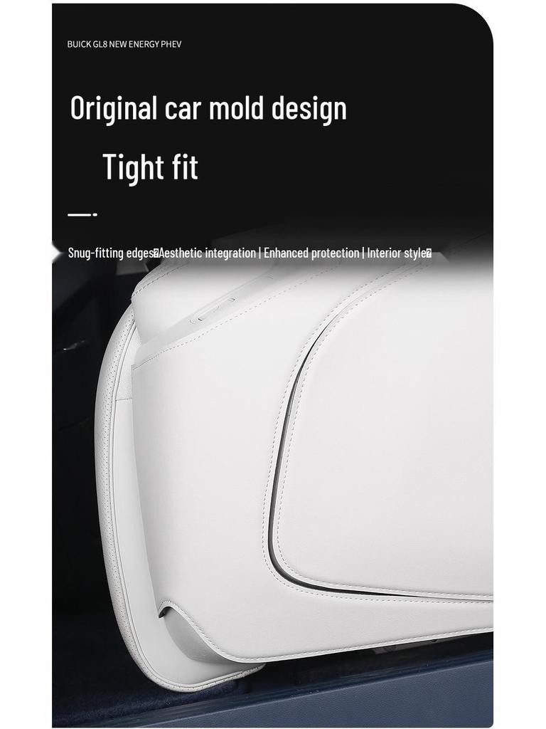 24 Model Buick GL8 PHEV Hybrid Seat Kick Protection Pad for Interior Modification