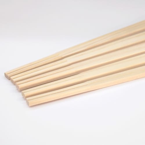 Iwai Sangyo Disposable Chopsticks, Made In Japan, Japanese Cypress, 24cm, Tensuke Chopsticks, Pack of 100, for Commercial Use