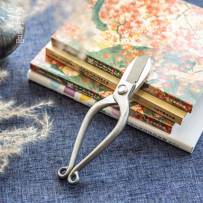 Japanse Roestvrijstalen Ikebana Snoeischaar voor Bloemen en Tuin