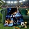 Michael Hat Throws Blanket Flannel Blankets Plush for Couch Bed Gifts for Men Women Travel picnic blanket Christmas fan gifts