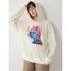 ELLE Heavy-Duty Print Hooded Sweatshirt