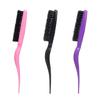 Boar Bristle Brush Comb Hair Teasing Brush for Women Men Salon Boar Bristle Comb