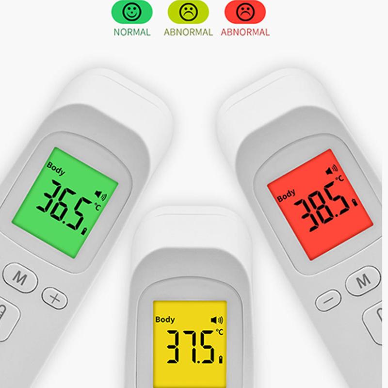Non-Contact Digital Infrared Portable Multifunctional Handheld Pyrometer Lcd Display Screen Easy To Use