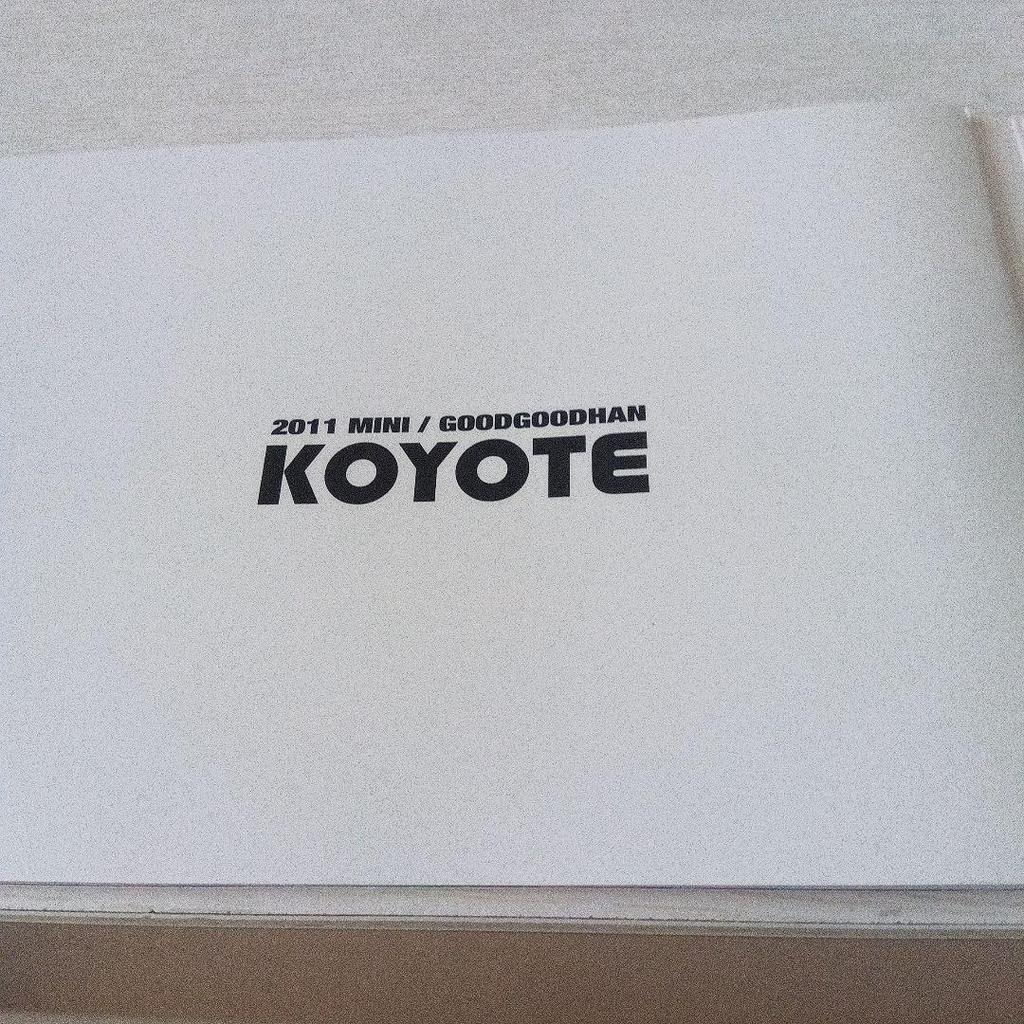 [USED] Koyote 2nd Album Good Good Han Koyote