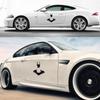 Pet Reflective Personality Car  Stickers Fashion Waterproof Sunscreen DIY Wall Window Decal Stickers