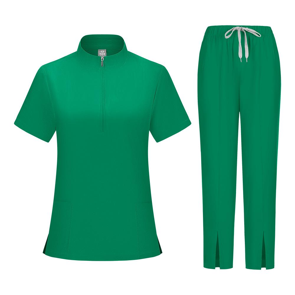 HZMoni Unisex Quick-Dry Dental Uniform Set - Long Pants