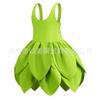 Halloween Children'S Green Elf Necklace Wonderful Fairy Tinker Bell Princess Dress Tinker Bell