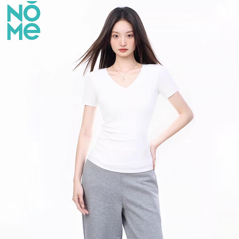 Women's Slim-Fit V-Neck Short Sleeve T-Shirt