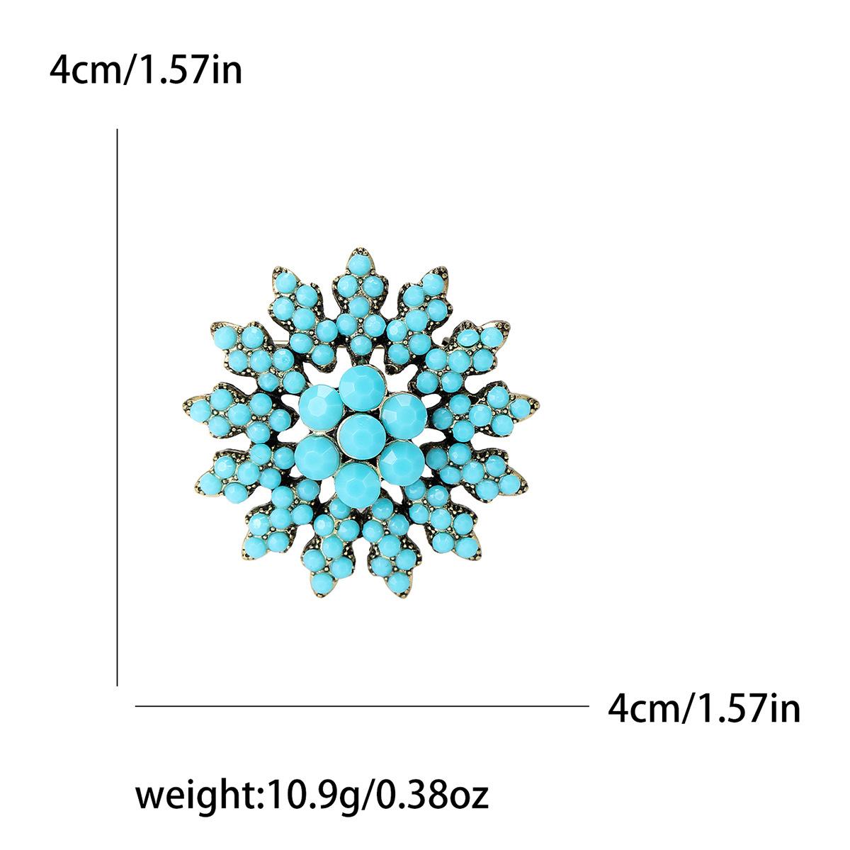

Брошь в стиле барокко в стиле ретро, турецкая синяя брошь, модные аксессуары
