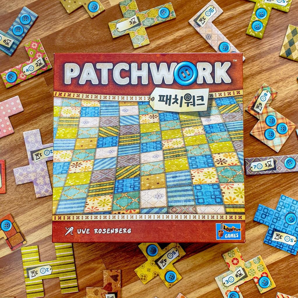 Patchwork: Jogakbo Traditional Culture Board Game (Official Korean Edition) - 2-Player