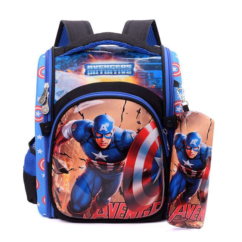 Kids School Backpack 14 Inch 3D Hard Shell Cartoon Design Ages 3-7 Lightweight Ergonomic With Air Cushion Straps