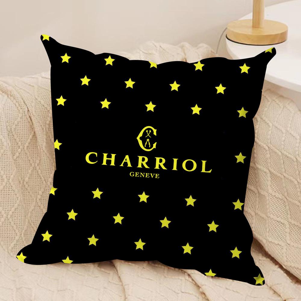 Luxury CCharriol Cushion Cover Pillowcase Ultra Soft Skin Friendly Fabric Cloud Like Comfort  Concealed Zipper