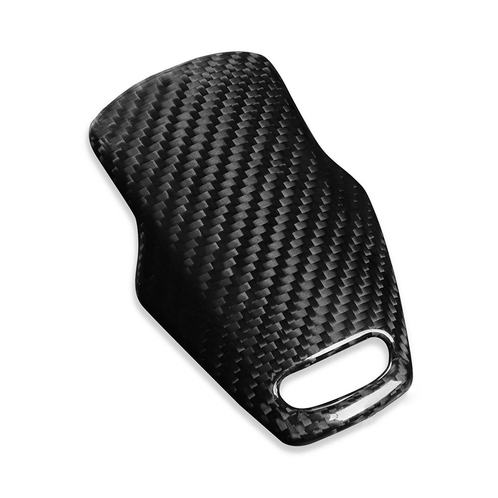 Carbon Fiber Gear Shift Knob Shifter Lever Cover Trim For Corvette C8 2020-2022