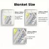 Airports and Airplanes 2D Flat Pattern Flannel Blanket High Quality All Seasons Warmth and Comfort Perfect for Christmas Gifts.MMT0918315