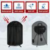 1PC Oxford Cloth Heavy Duty Barbecue Cover for Weber Durable Round Outdoor Black Camping Grill Protector School