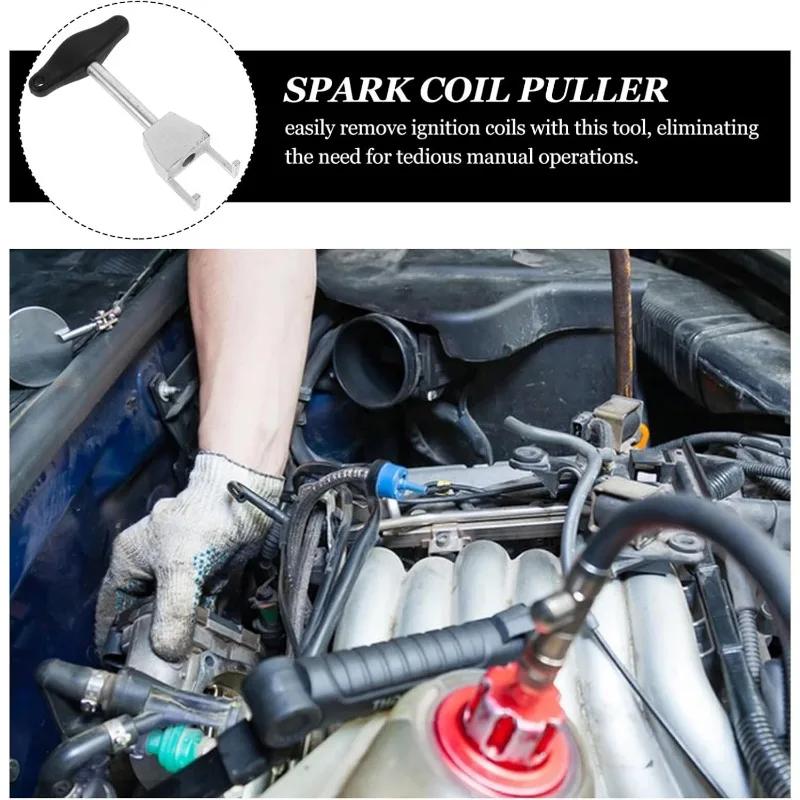Car Ignition Coil Disassembly Tool Vehicle Ignition Coil Removing Tool Spark Coil Wrench High-Pressure Extractor Auto Accessory