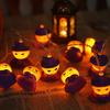 Halloween LED Pumpkin Ghost Wizard Lantern String Ghost Festival Shopping Mall Bar Decoration Atmosphere Lights