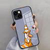 Cartoon Duck Goose Phone Case For IPhone 18 Pro Max 17 Pro 16 15 14 Plus 12 13 11 Shockproof Glass Cover