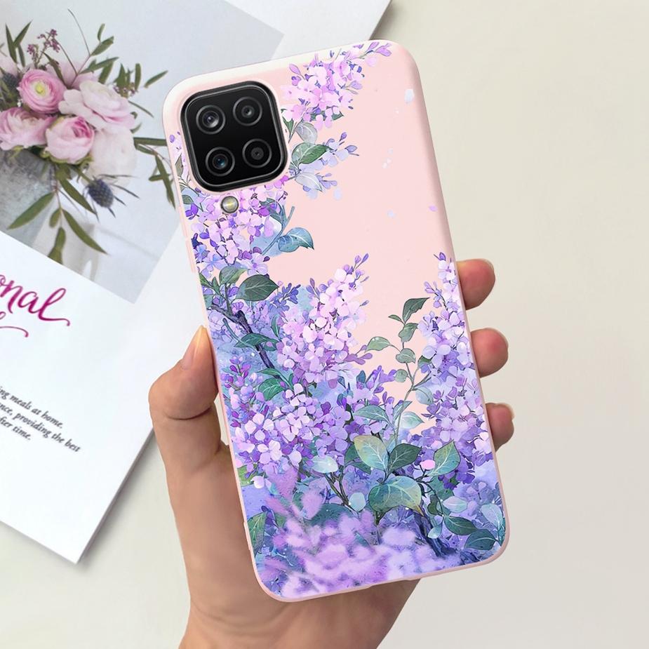 For Samsung Galaxy A12 Case M12 F12 Cute Fashion Candy Painted Back Cover Phone Case For Samsung A12 M 12 Galaxy M12 Soft Fundas
