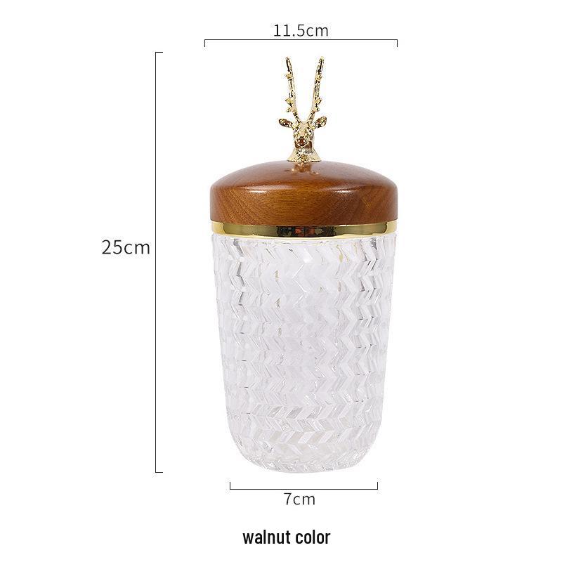 

Luxury Crystal Bedside Charging Lamp - Handheld American Style Gift Standard Model