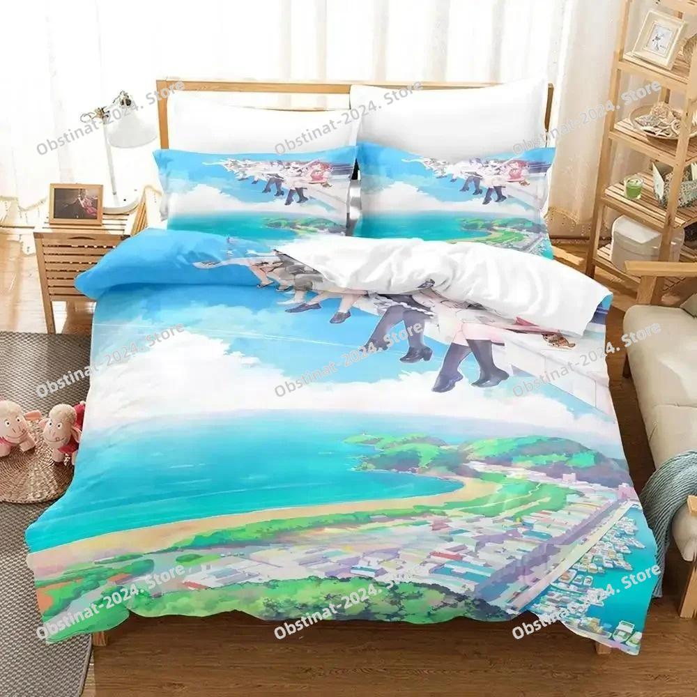Game VOEZ Bettwäsche-Set, Einzelbett, Doppelbett, Queensize-Bett, Kingsize-Bett, Schlafzimmer für Erwachsene und Kinder, Bettbezug-Set, 3D-Druck, Anime-Bettlaken-Set