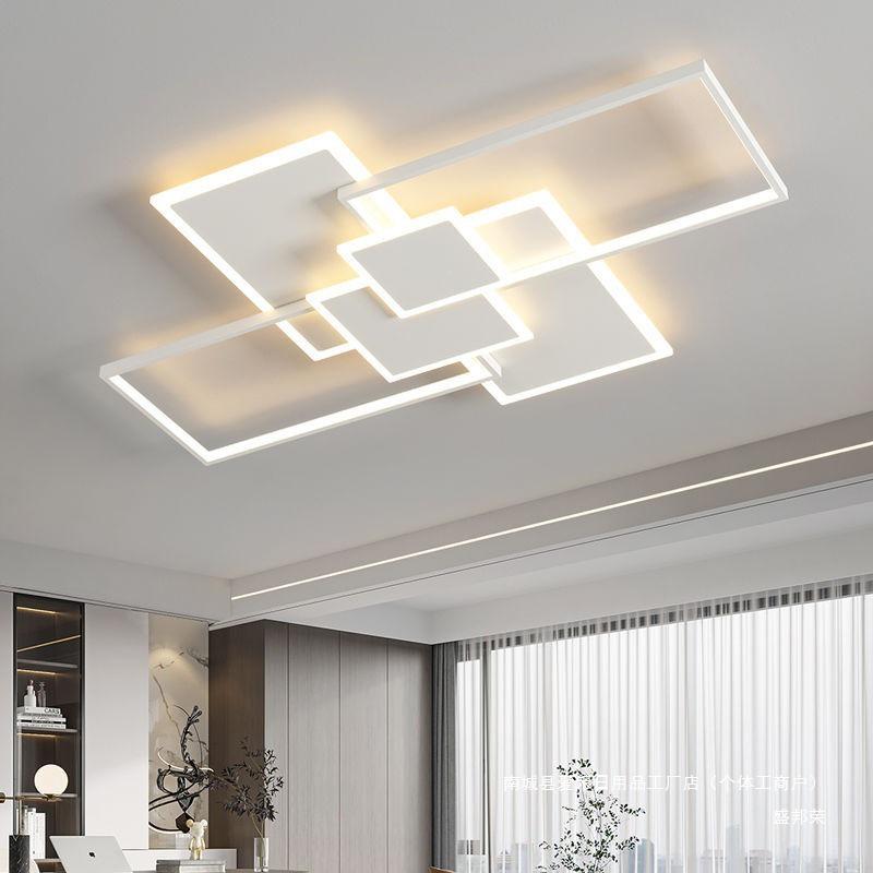 2025 Modern Geometric LED Ceiling Light for Living Room