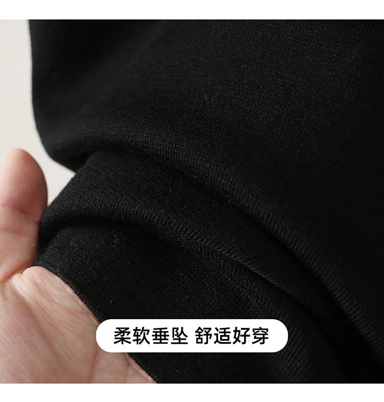 Sheep wool semi high neck knitted vest for women in spring 2026, versatile and slimming sleeveless top