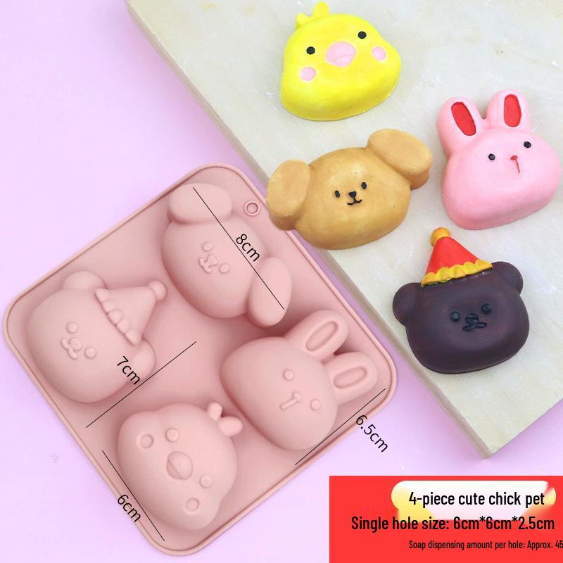 Silicone Soap Mold Making Set for DIY and Children's Homemade Breast Milk Soap