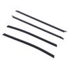 4Pcs Car Window Seal Strip Set Replacement for Tacoma Double Cab 2005 2015 68161 04050 Rubber Weather Proof Supplies