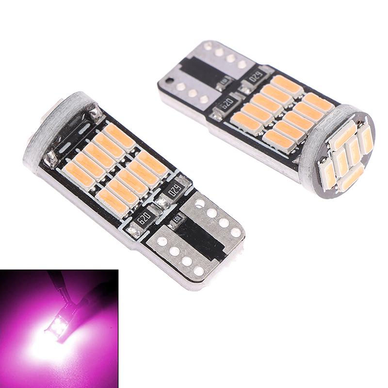 

Універсальна купольна карта інтер єру автомобіля Високояскраві сигнальні ліхтарі 12V 2Pcs T10 Світлодіодні лампи Canbus 6500K 26 Smd 4014 Chip