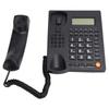 L019 3 Desktop Landline Corded Telephone with Large Button for Family Office and Hotel