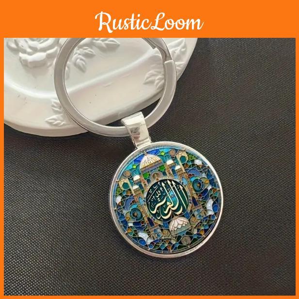 Modern Minimalist Palace Keyring Gift For Family And Colleagues