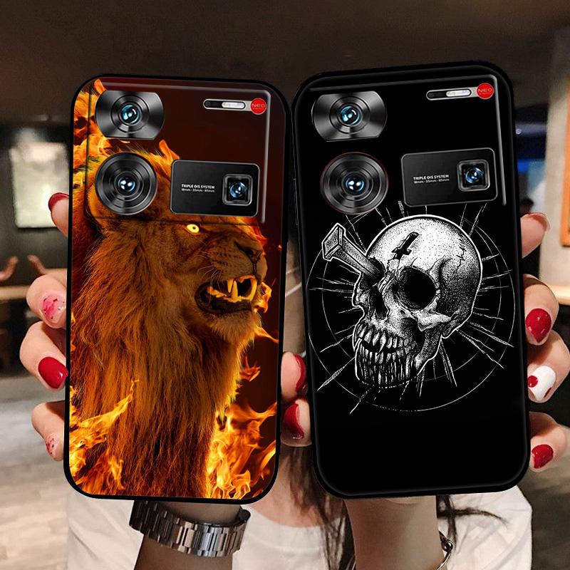 Case For nubia Z60 Ultra Black Matte Soft Silicon Phone For Nubia Z60 Ultra 5G NX721J Cover Coque Protective shell Z60Ultra