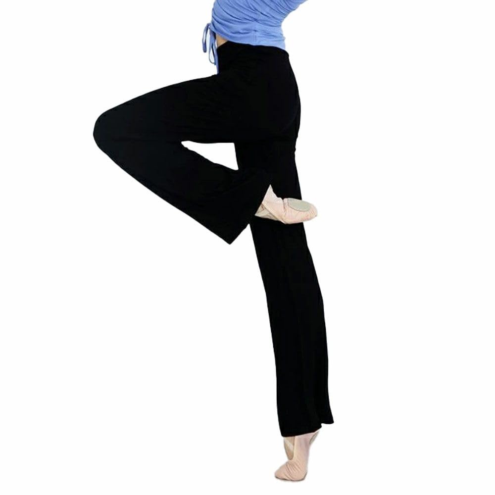 Sansha Dance Ballet Long Size 4 Dance-nets Pants, Pants, 74BO1003R, Black, (74BO1003R-blk-4)