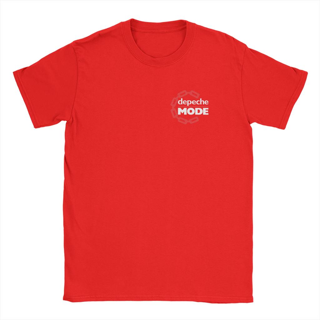 Oversize T-shirt Letni Elektroniczny Rock Depeche Cool Mode Koszulki Czysta Bawełna T-shirt Męski Duży Rozmiar Krótki Rękaw Koszulki
